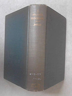 A Spenser handbook