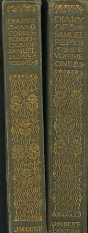 Diary and Correspondence of Samuel Pepys, FRS, Secretary to the Admiralty in the Reigns of Charles II and James II; the Diary â€¦