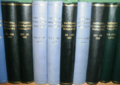 The National Geographic Magazine Vol. Lxxxvi July-December, 1944 [Hardcover] National Geographic Society