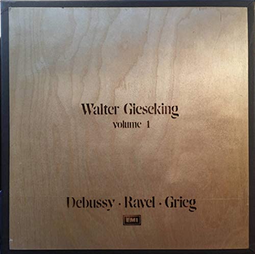 Walter Gieseking, volume 1 [10x Vinyl LP]