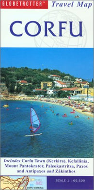 Corfu (Globetrotter Travel Map)