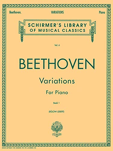 Variations - Book 1: Schirmer Library of Classics Volume 6 Piano Solo