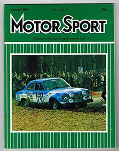 Motorsport Magazine Vol L No.1 January 1974 MBox1593 January 1974
