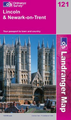 Lincoln and Newark-on-Trent (Landranger Maps) Ordnance Survey