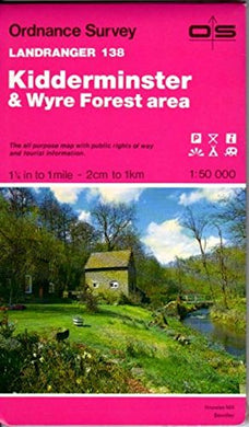 Kidderminster and Wyre Forest Area (Landranger Maps) Ordnance Survey