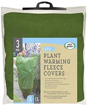 Load image into Gallery viewer, G30 Plant Warming Fleece Covers 1.2m x 0.9m - 3 Pack - Frost Protection 30GSM
