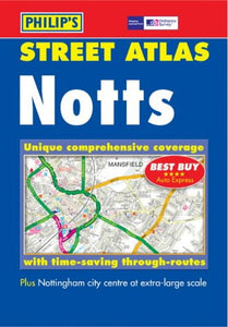 Philip's Street Atlas Nottinghamshire (OS / Philip's Street Atlases)