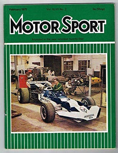 Motorsport Magazine Vol XLVII No.2 February 1971 MBox1324 February 1971
