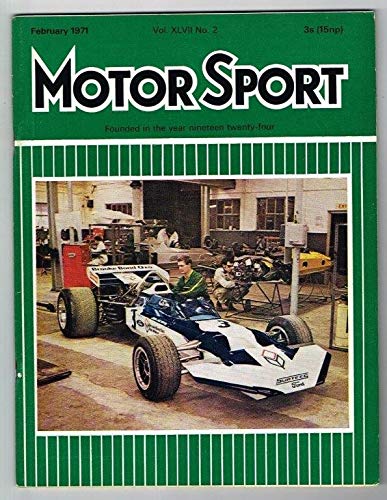 Motorsport Magazine Vol XLVII No.2 February 1971 MBox1324 February 1971