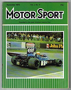 Motorsport Magazine Vol L No.9 September 1974 MBox1595 September 1974