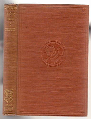 The table talk: And Omniana of Samuel Taylor Coleridge, (Bohn's popular library) [Unknown Binding] Coleridge, Samuel Taylor