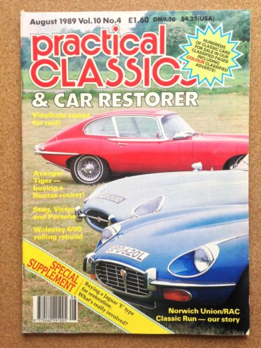 Magazine - PRACTICAL Classics Car Restorer August 1989