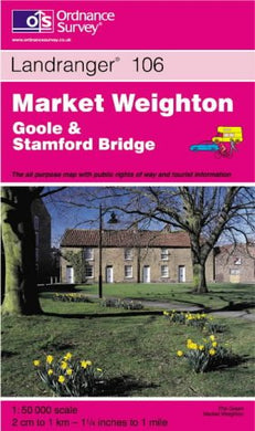 Market Weighton, Goole and Stamford Bridge (Landranger Maps) [Map] Ordnance Survey