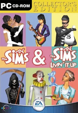 The Sims: Collectors Edition (The Sims & The Sims Livin' It Up) (PC CD) [video game]