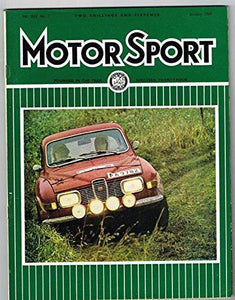 Motorsport Magazine Vol XLV No.1 January 1969 MBox1322 January 1969