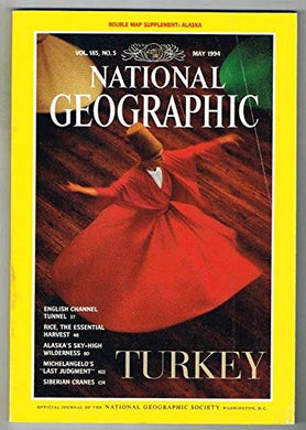 National Geographic Magazine May 1994 MBox237 Turkey - Siberian Cranes