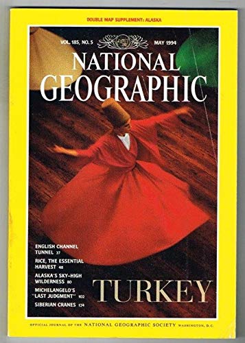National Geographic Magazine May 1994 MBox237 Turkey - Siberian Cranes