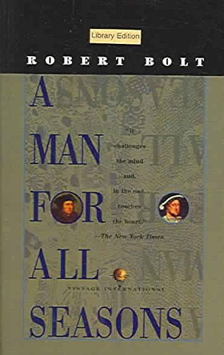 A Man For All Seasons [Hardcover] Robert Bolt