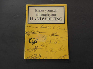 KNOW YOURSELF THROUGH YOUR HANDWRITING. [Paperback] Paterson,  Jane.