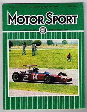 Motorsport Magazine Vol XLV No.2 February 1969 MBox1322 February 1969