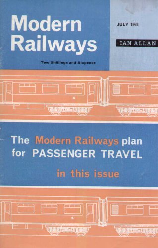 Modern Railways Vol XVII No 177 June 1963 [Paperback] G Freeman Allen