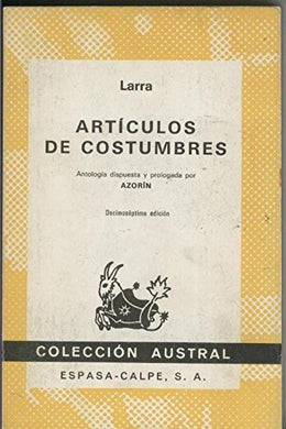Austral numero 306: Articulos de costumbres [Textbook Binding]