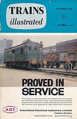 Trains Illustrated Volume 14 No 158. November 1961 [Paperback] Allen, G Freeman