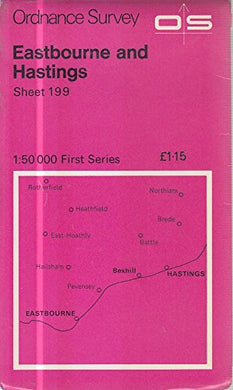Ordnance Survey Sheet 199 Eastbourne and Hastings: Eastbourne, Hastings Sheet 199 [Paperback]