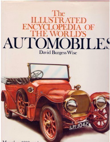Illustrated Encyclopedia of Automobiles WISE David Burgess