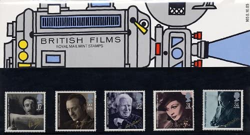 British Films 1985 Presentation Pack No. 165