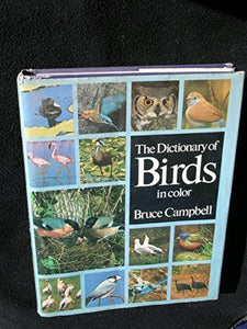 The Dictionary of Birds in Color by Bruce Campbell (1974-10-30) [Hardcover] Bruce Campbell