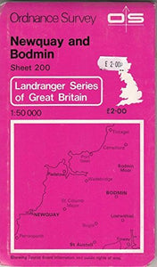 1:50000 Sheet 200 Newquay And Bodmin