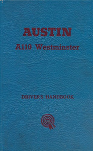 Austin A110 Westminster. Driver's Handbook [Hardcover]