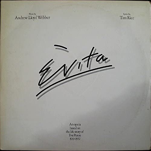 Evita - Andrew Lloyd Webber And Tim Rice 2LP