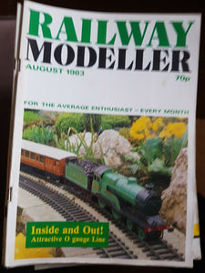 Railway modeller magazine  August 1983