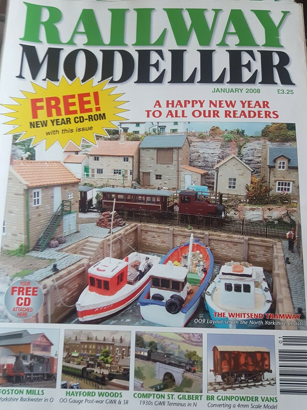 Railway modeller magazine January 2008