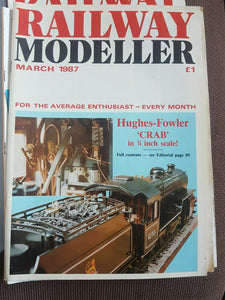 Railway modeller magazine March 1987
