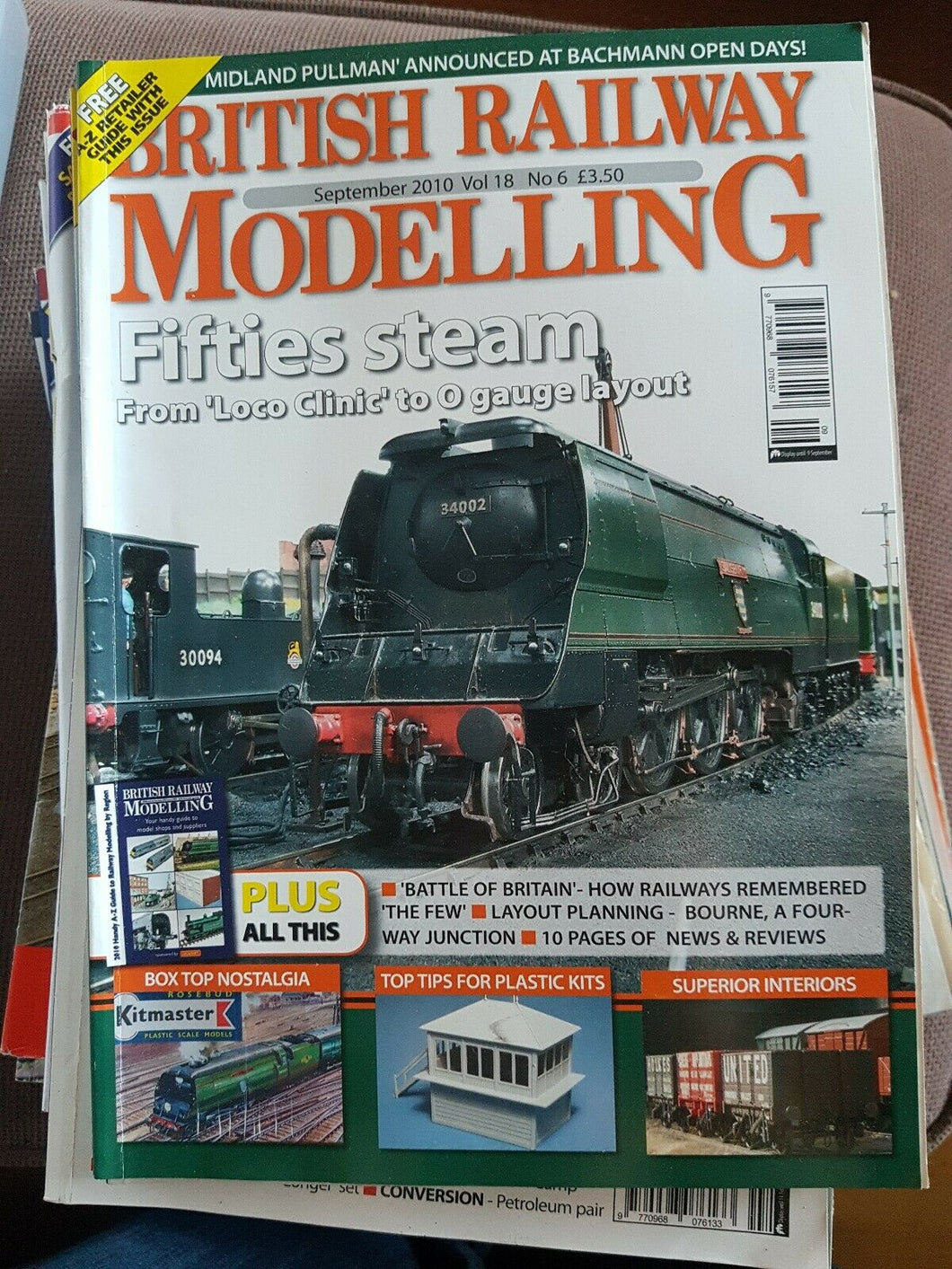 BRITISH RAILWAY MODELLING Magazine September 2010