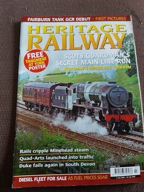 Heritage Railway Magazine No 113 July 2008