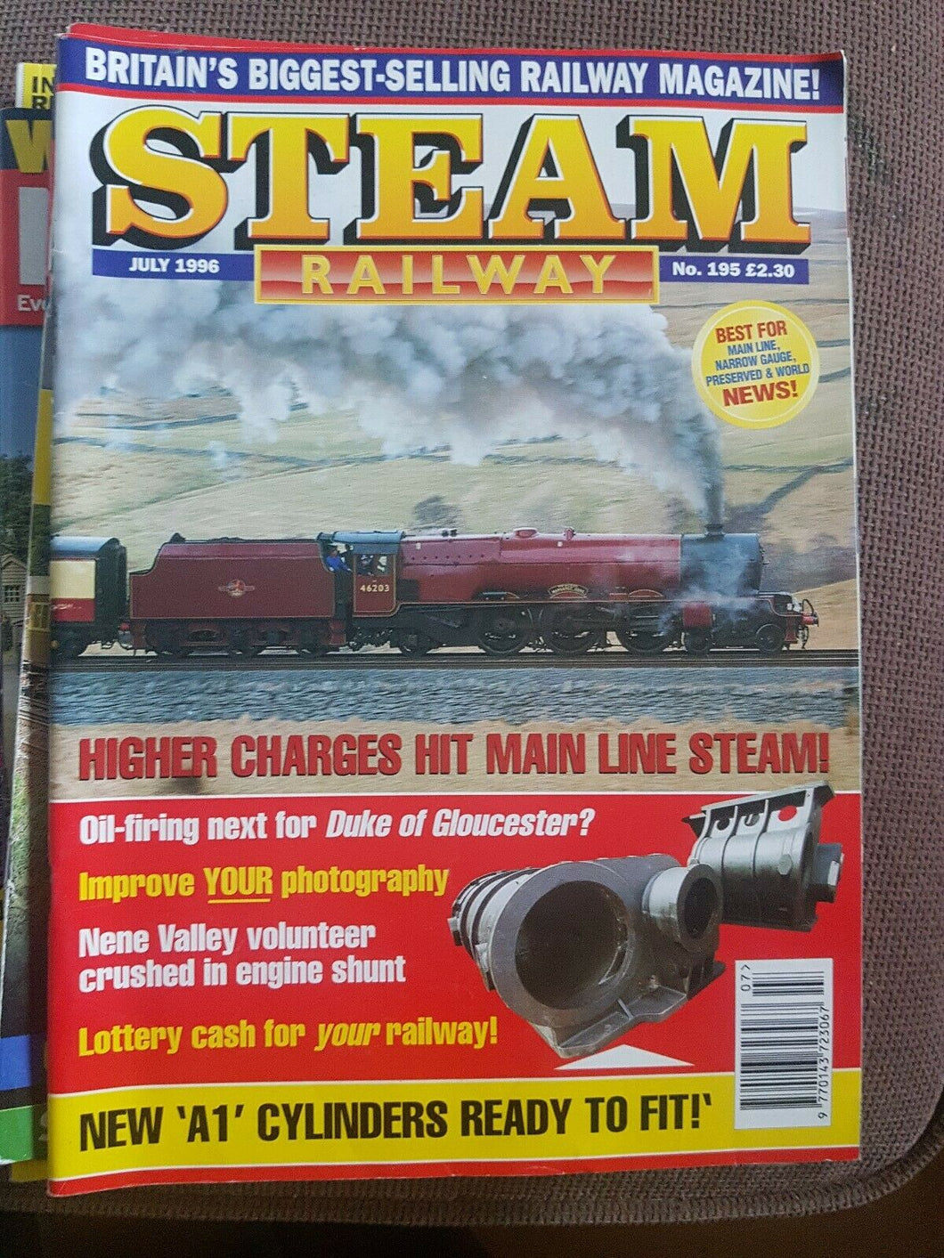 Steam railway July 1996