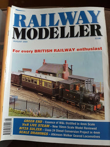 RAILWAY Modeller Magazine August 2004