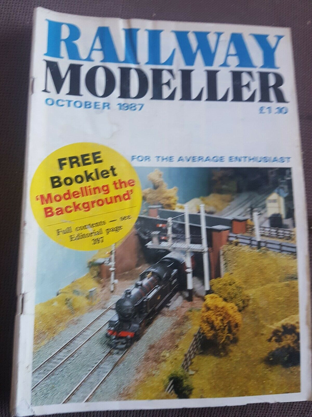 Railway modeller magazine October 1987