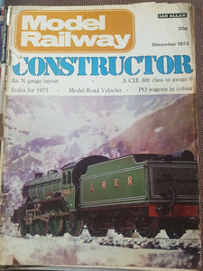 Model Railway Constructor Magazine Ian Allan. DECEMBER 1973