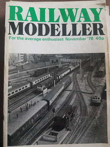 RAILWAY MODELLER Magazine November 1978