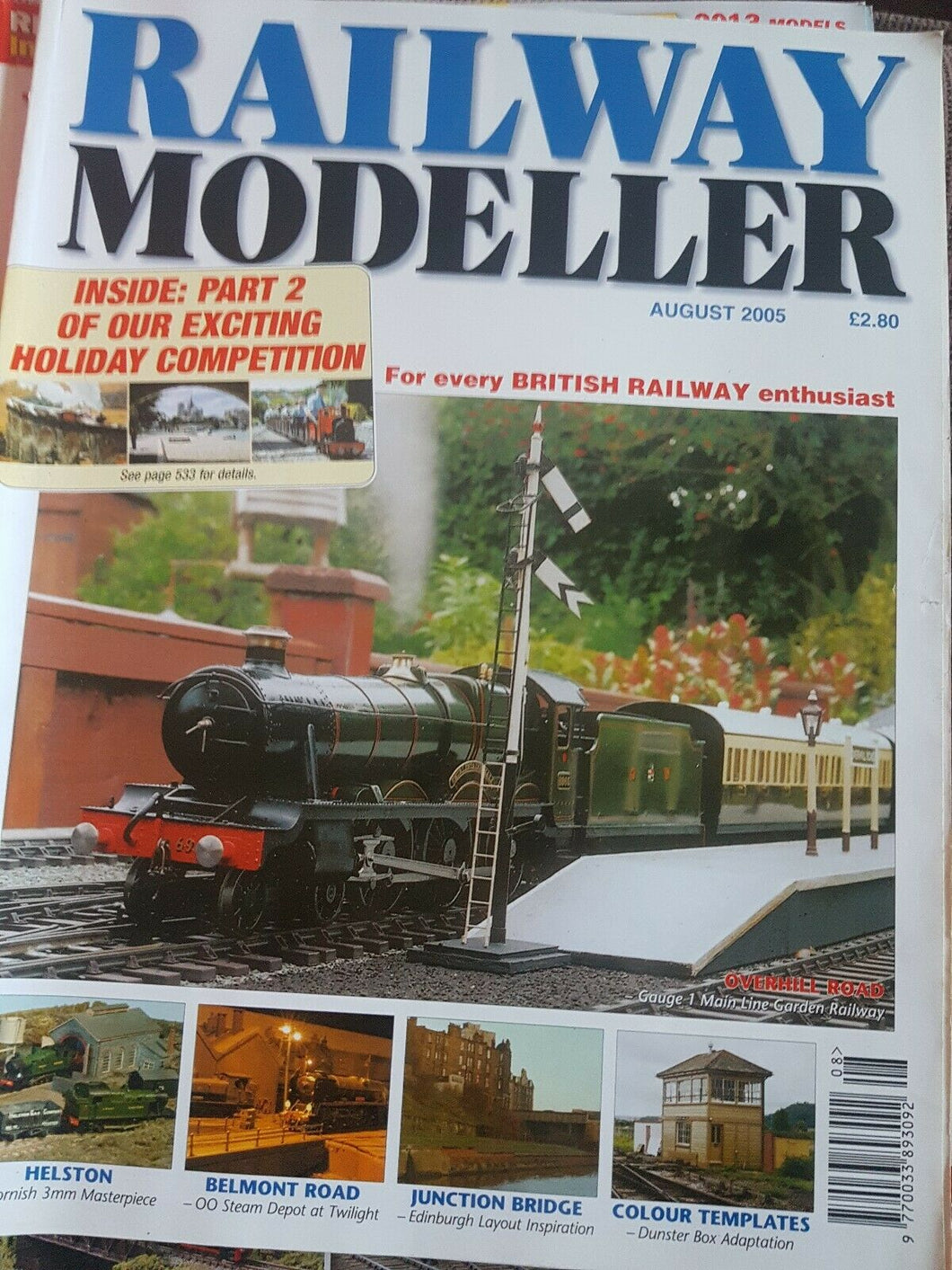 Railway modeller magazine August 2005