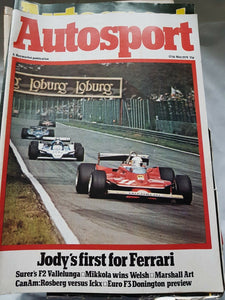 Autosport 17 May 1979 jody's first Ferrari can am