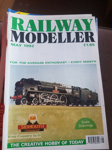 Railway modeller magazine May 1992