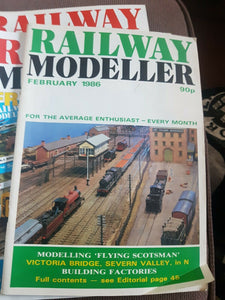 Railway modeller magazine February 1986