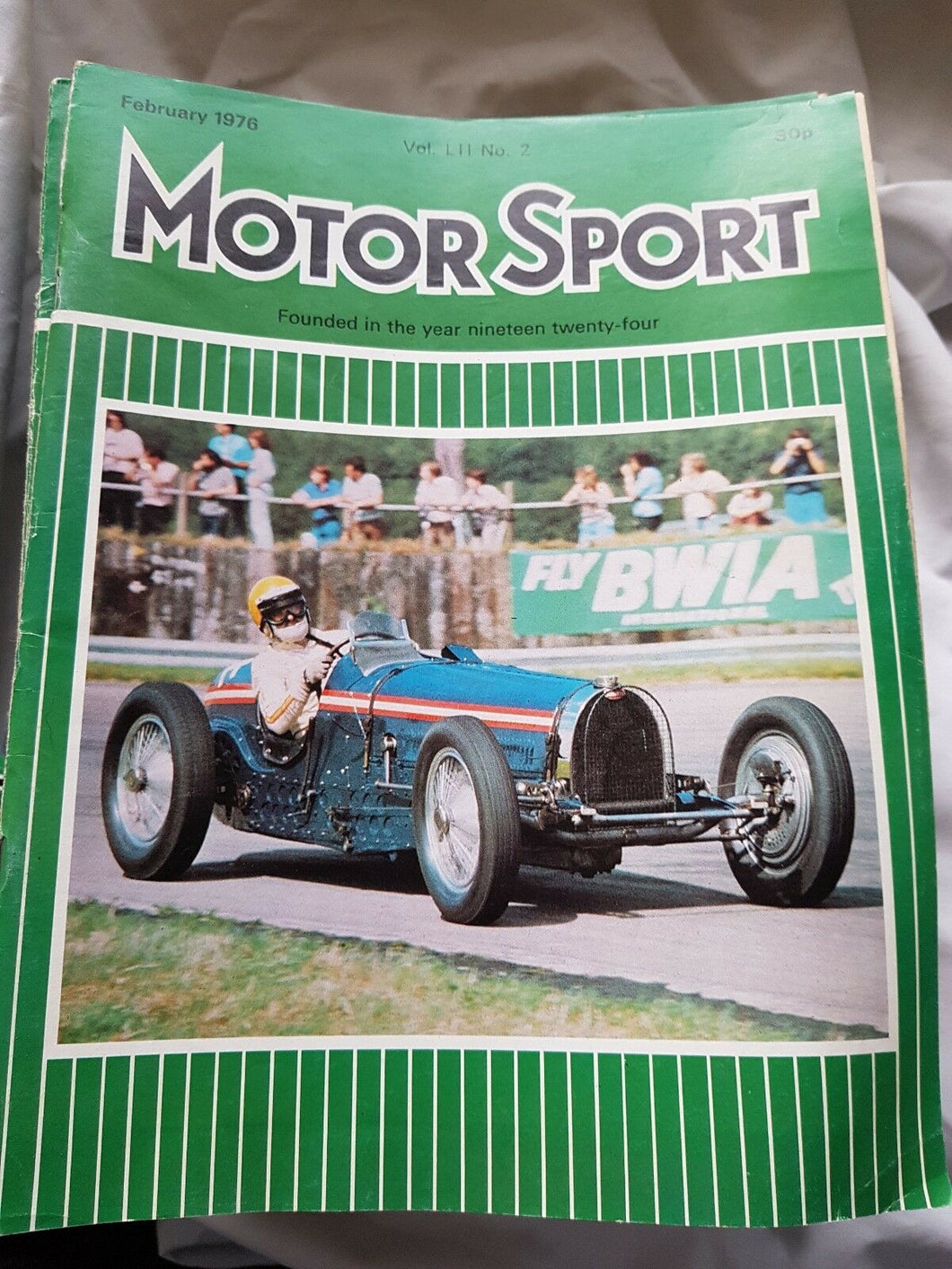 Motorsport February 1976 please see second image for contents