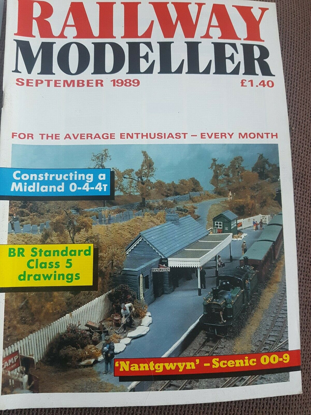 Railway modeller magazine September 1989